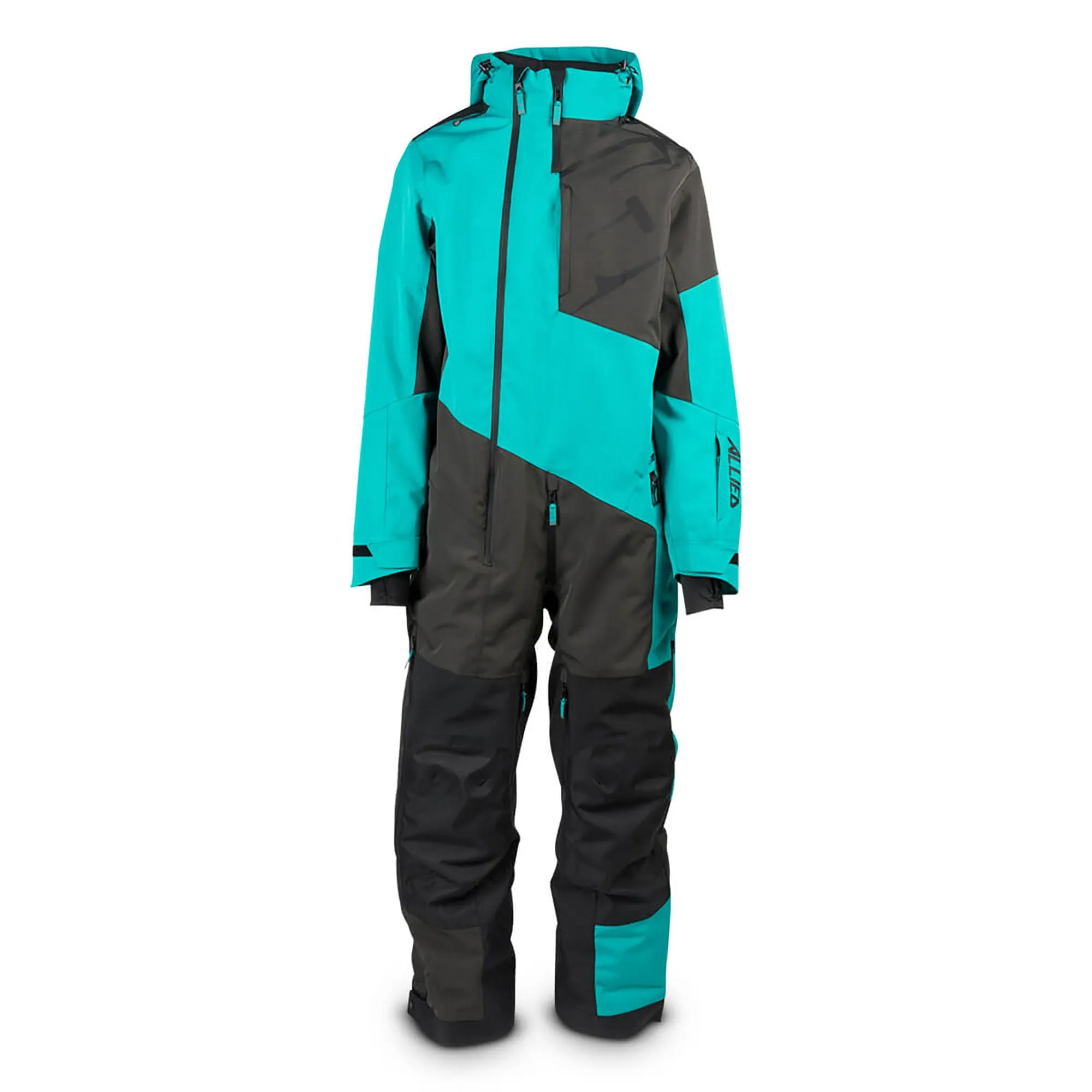 509 Allied Insulated Snowmobile Monosuit Emerald Blue