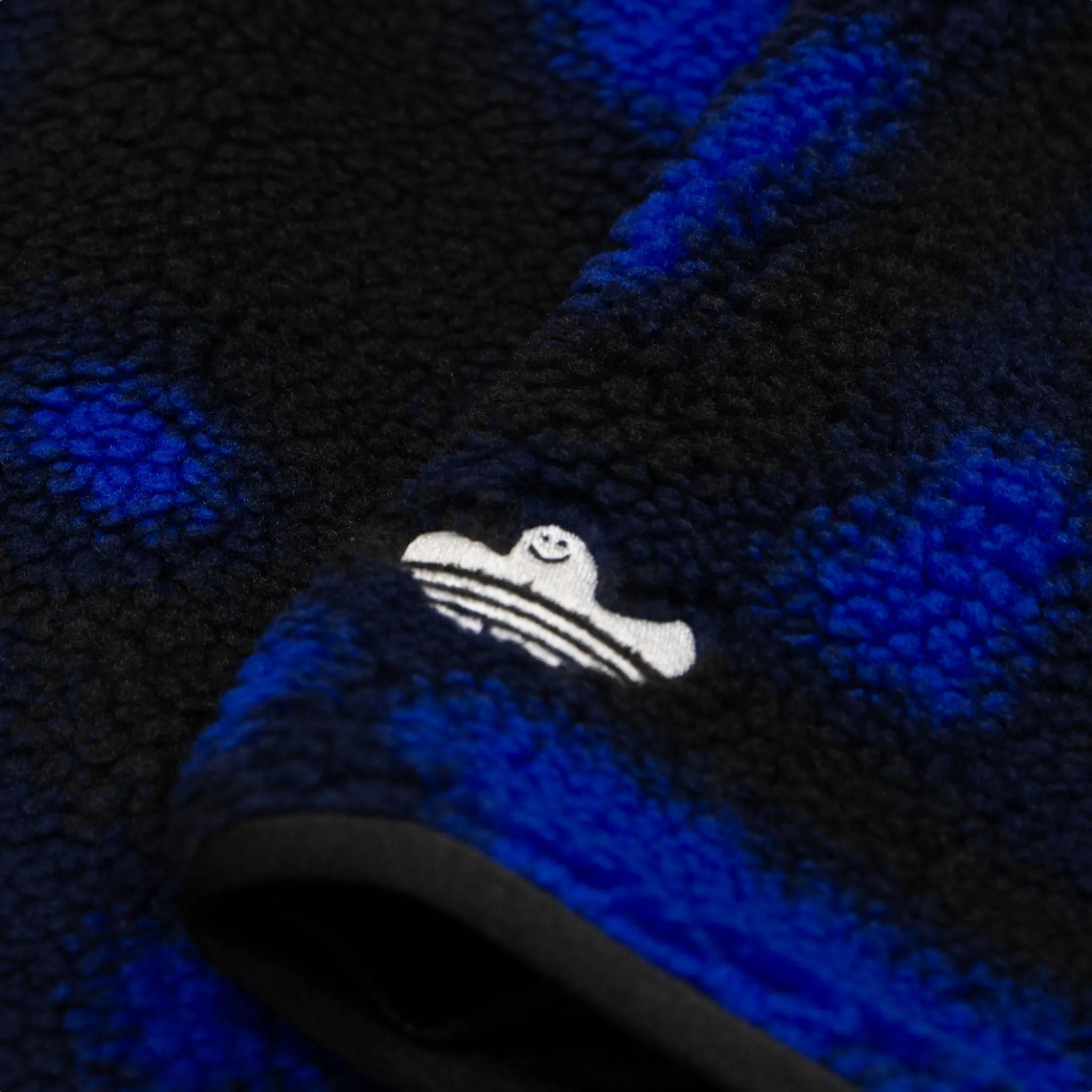 Adidas Shmoo Fleece Jacket - Royal Blue/Black