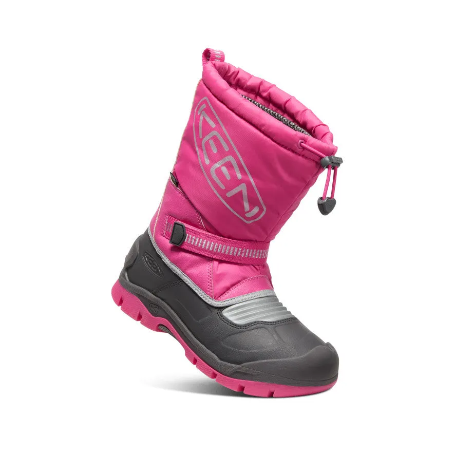 Big Kids' Snow Troll Waterproof Boot | Fuchsia Purple/Silver