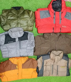 Branded Columbia Puffer Jackets