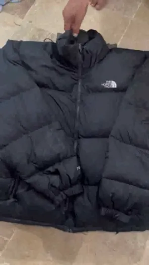 Branded puffer jacket men