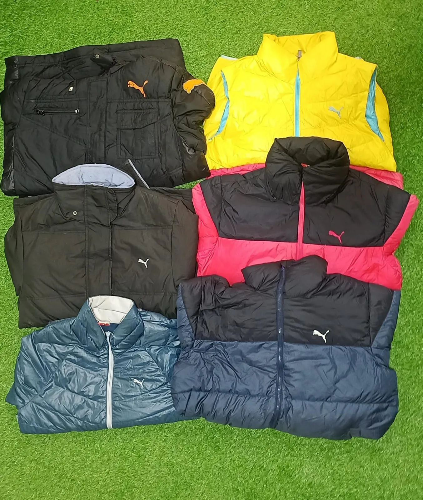 Branded Puma Puffer Jackets