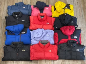 Branded The North Face Puffer Jackets - 14 Pieces