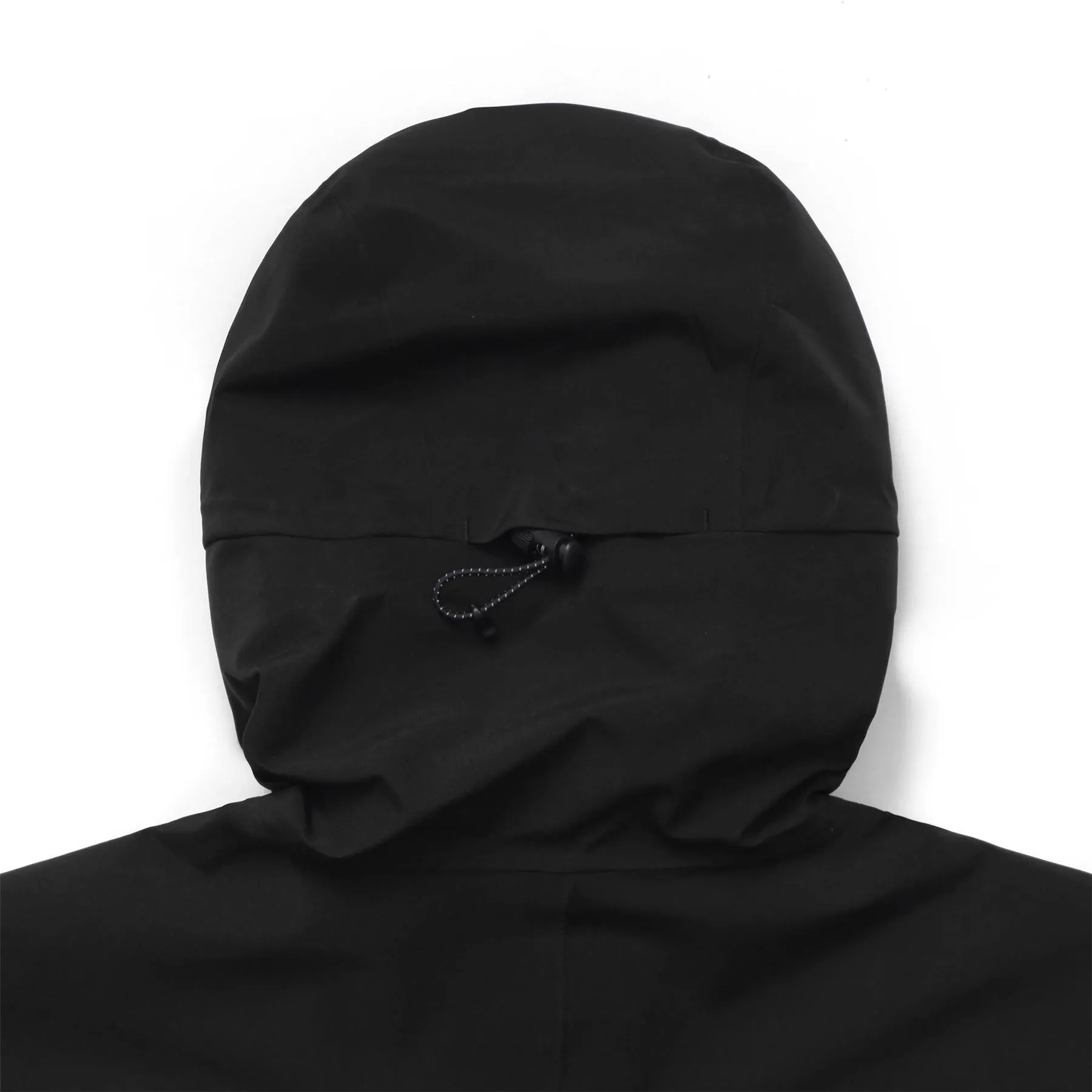 Clark Hooded Rain Jacket Black - AW24