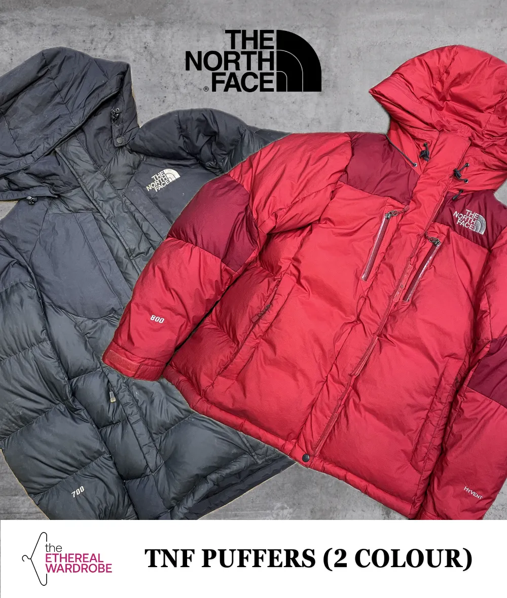 Custom handpick Northface Puffer Jackets 9pcs