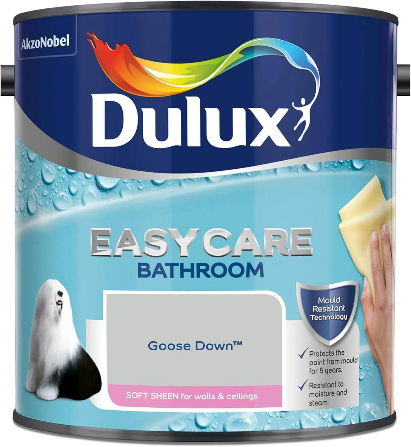 Dulux Easycare Bathroom 2.5L - Goose Down