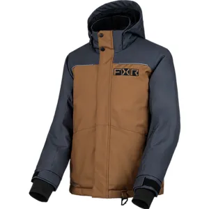 FXR  Youth Kicker Jacket F.A.S.T. HydrX Thermal Flex Insulated Asphalt Copper