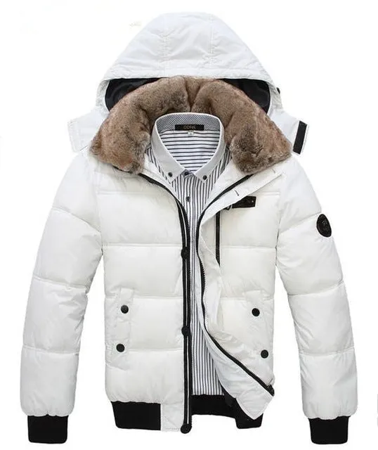 HEE GRAND Thick Warm Winter Coat Hot Fashion Jacket For Men