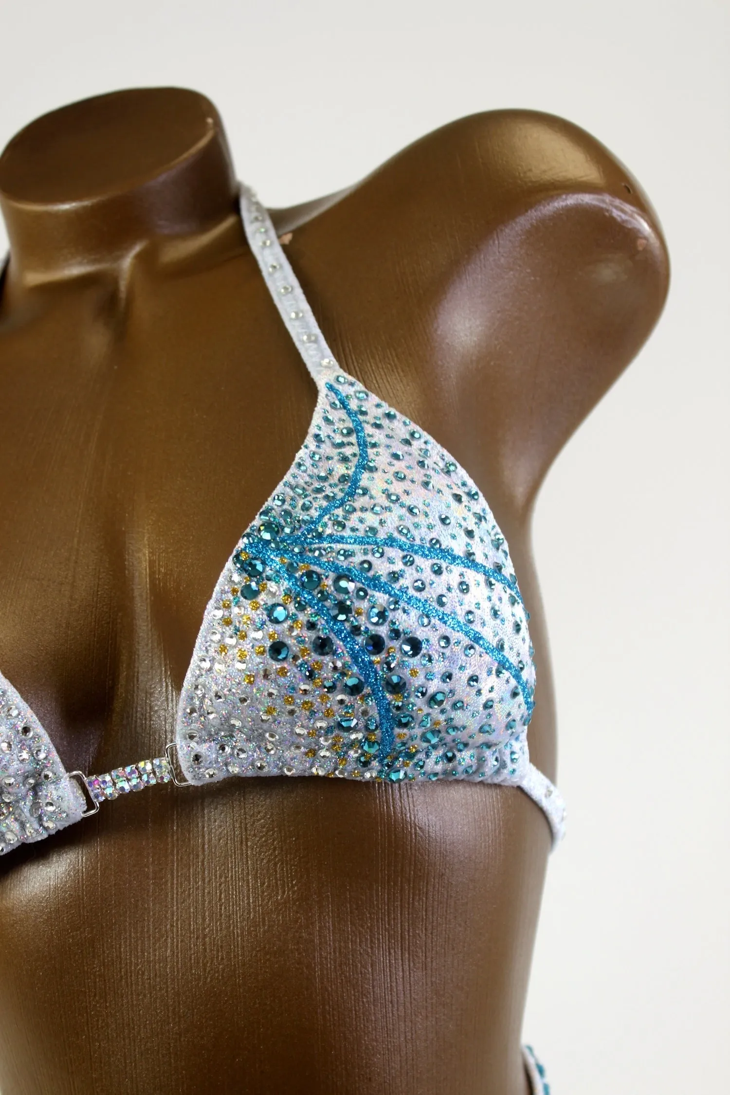 Iridescent Seabreeze Figure Competition Suit