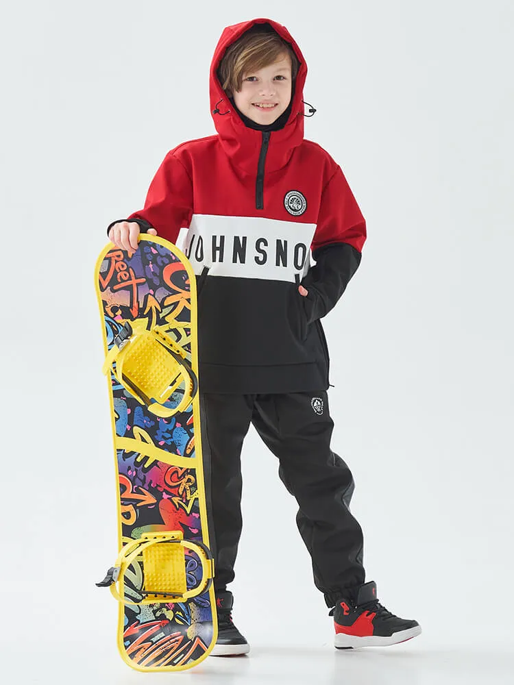 Kid's John Snow Mountain Addict Two Pieces Snow Suits