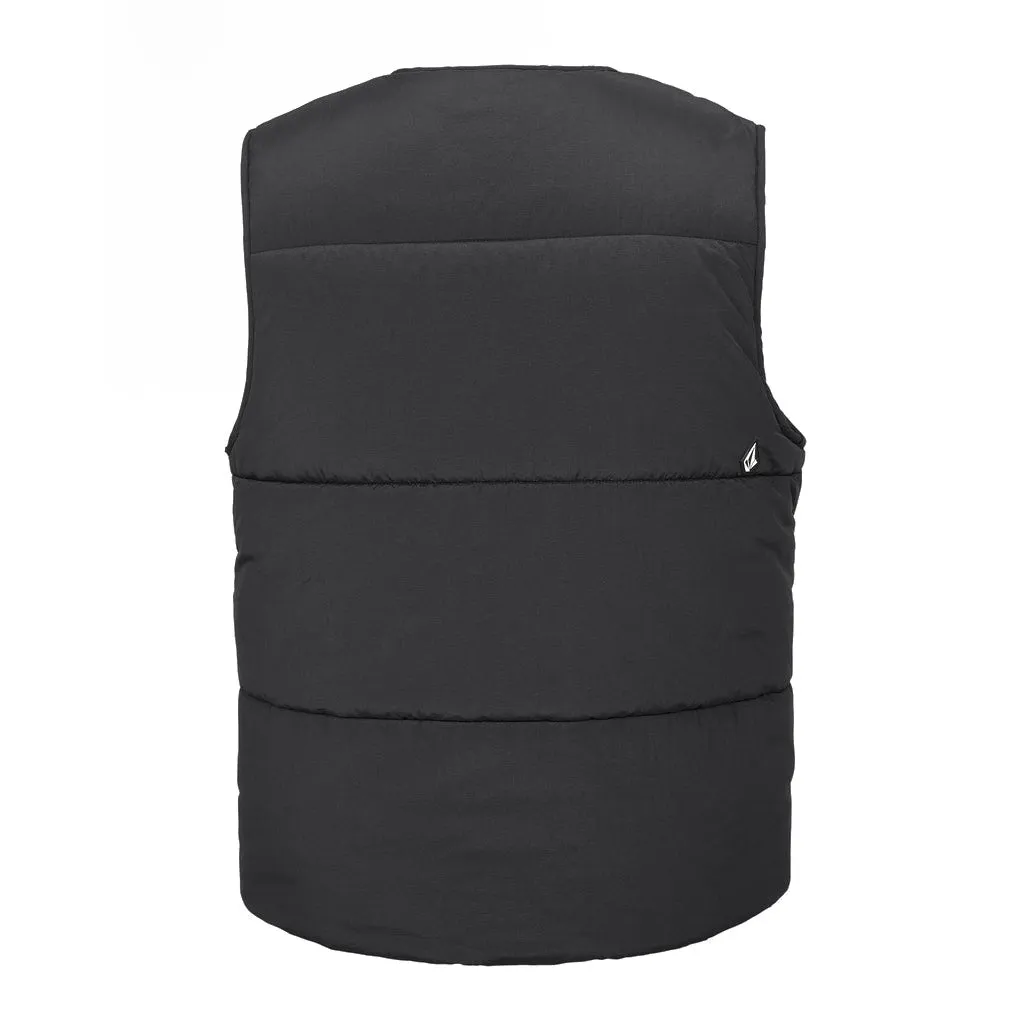 LAYERED UP VEST BLACK