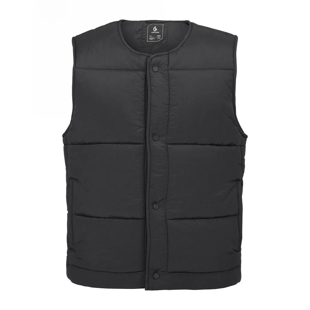 LAYERED UP VEST BLACK