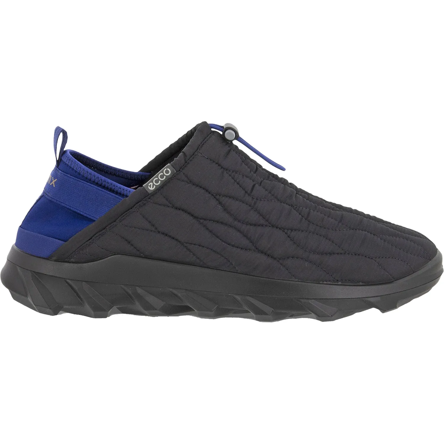 Men's Ecco MX Q-Slip Black Synthetic