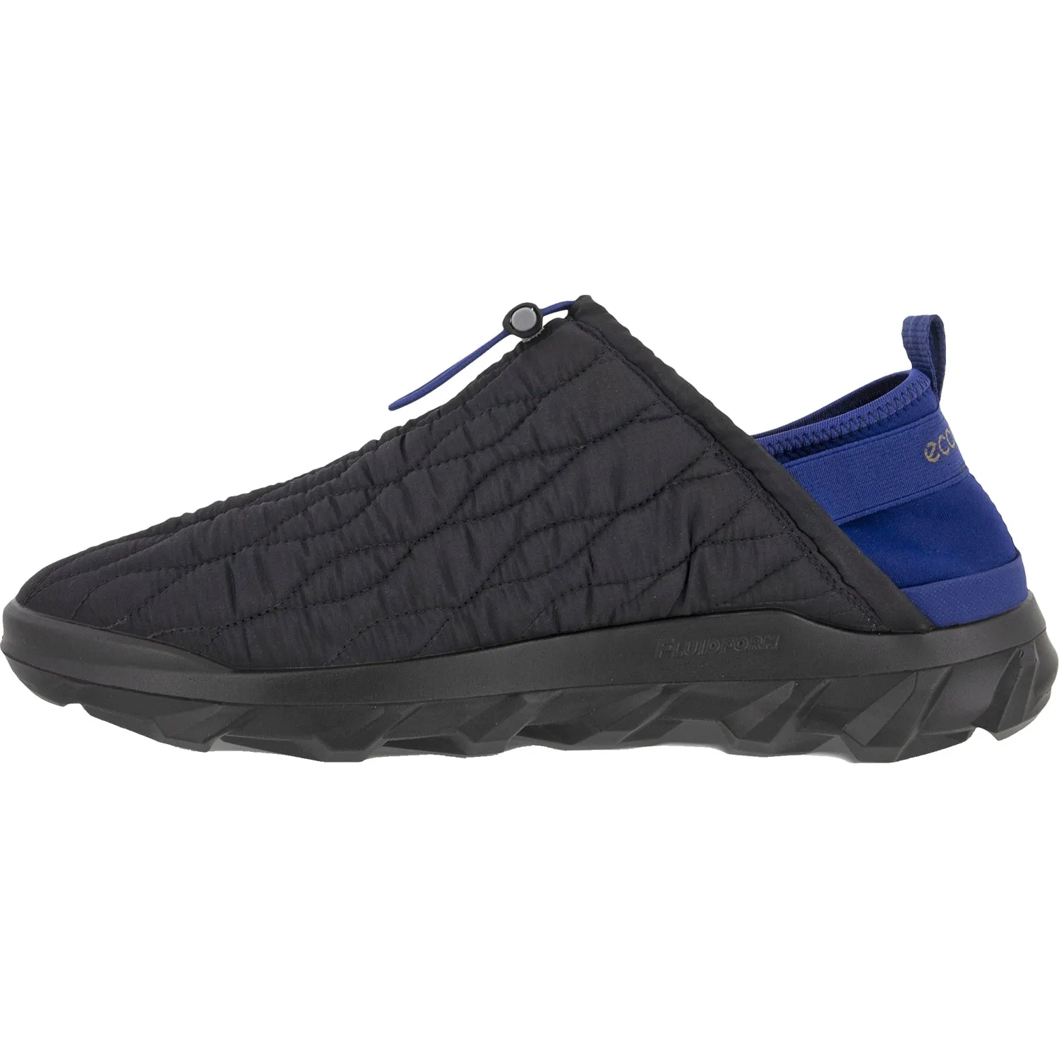 Men's Ecco MX Q-Slip Black Synthetic