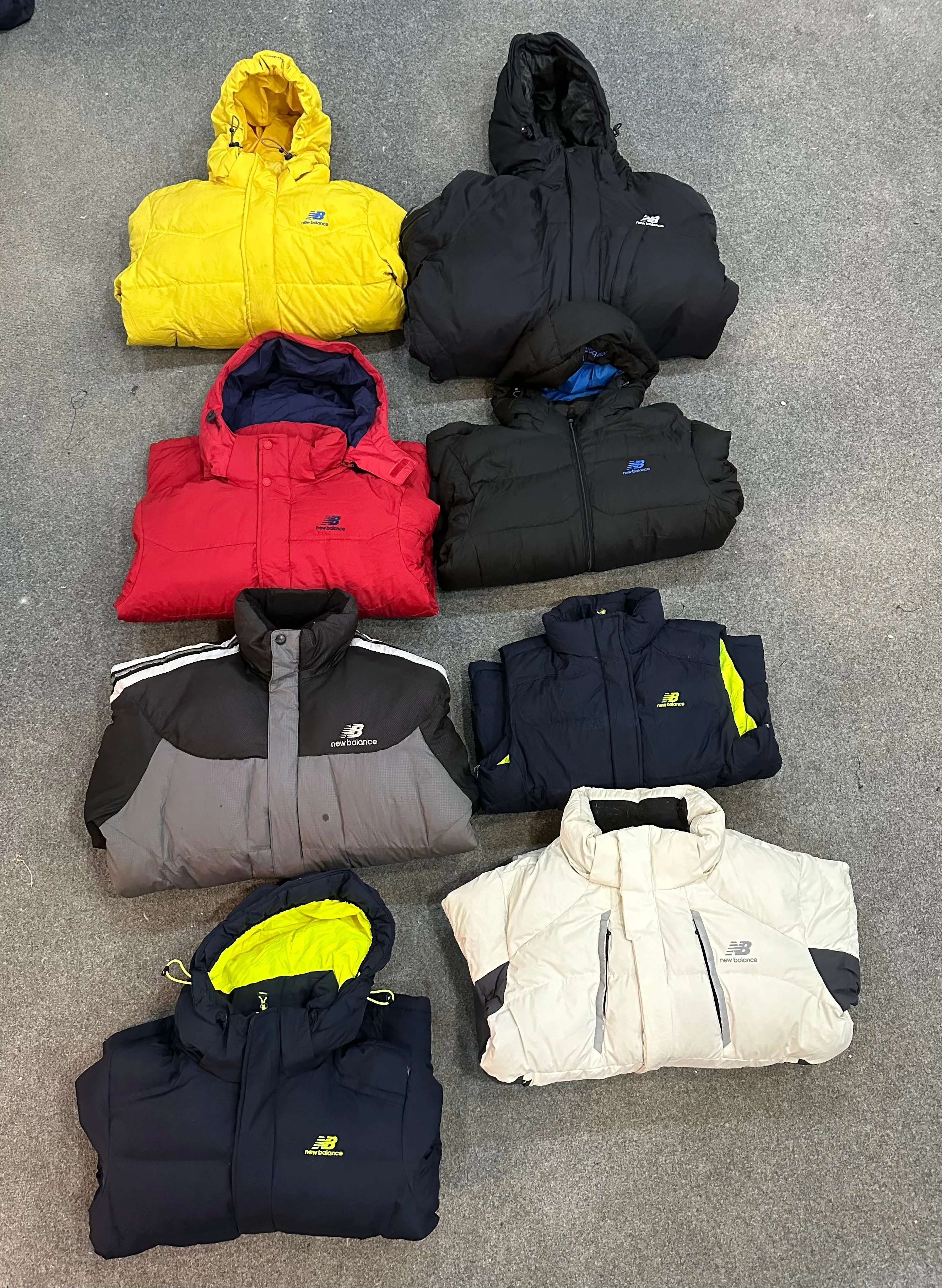 New balance puffer jackets