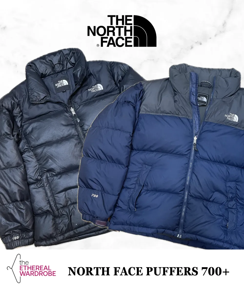 Nike Puffer Jackets 700  series including Nuptse and Baltoro