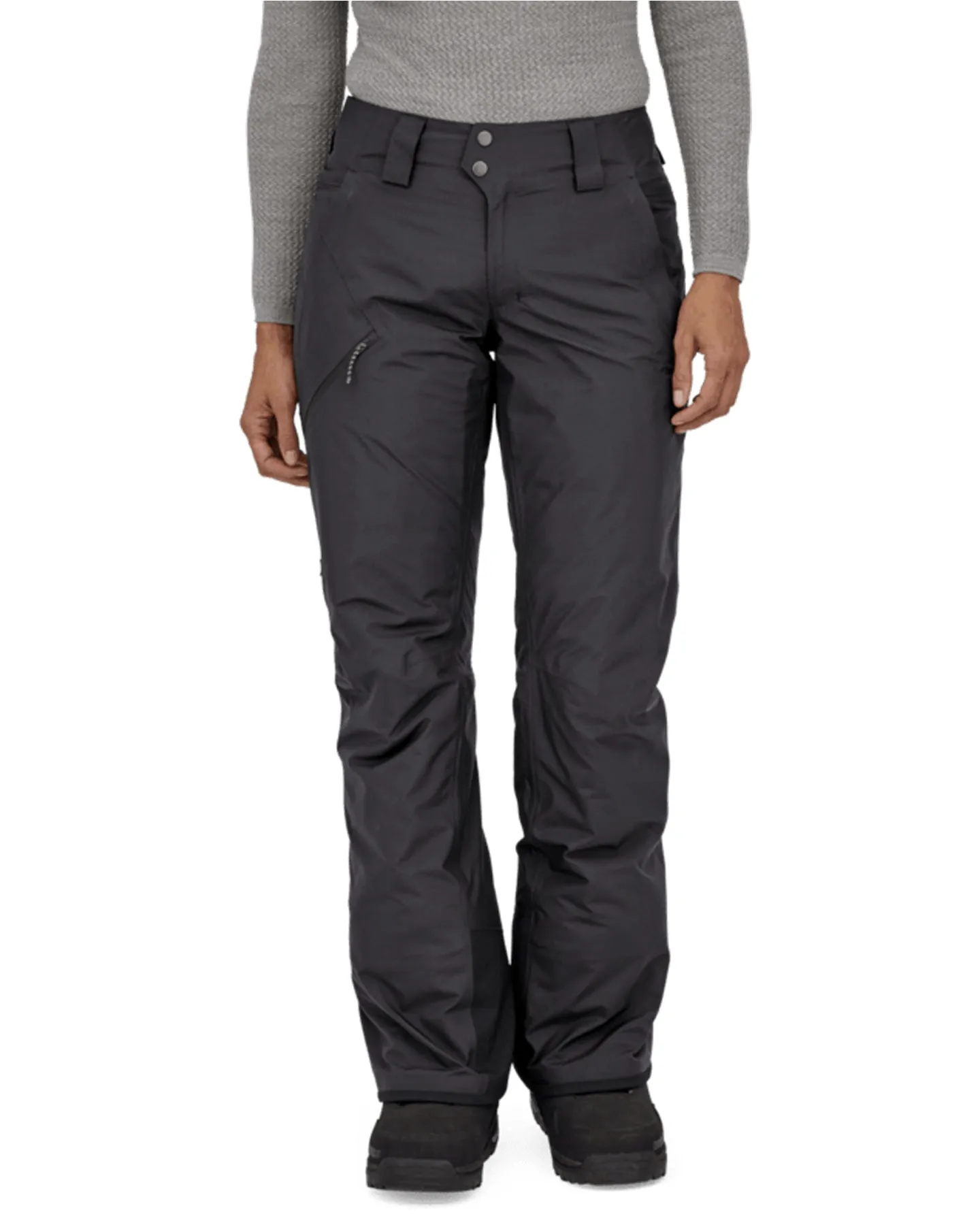 Patagonia Insulated Powder Town Women's Snow Pants - Black - 2024