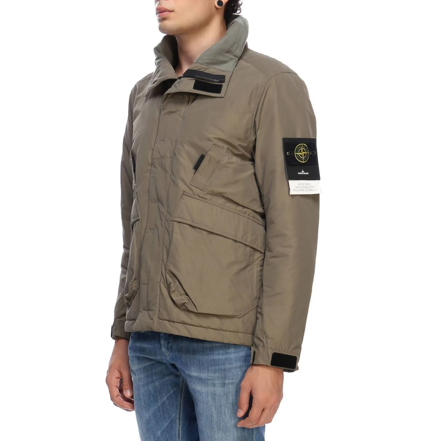 Stone Island Micro Reps Primaloft Short Parka