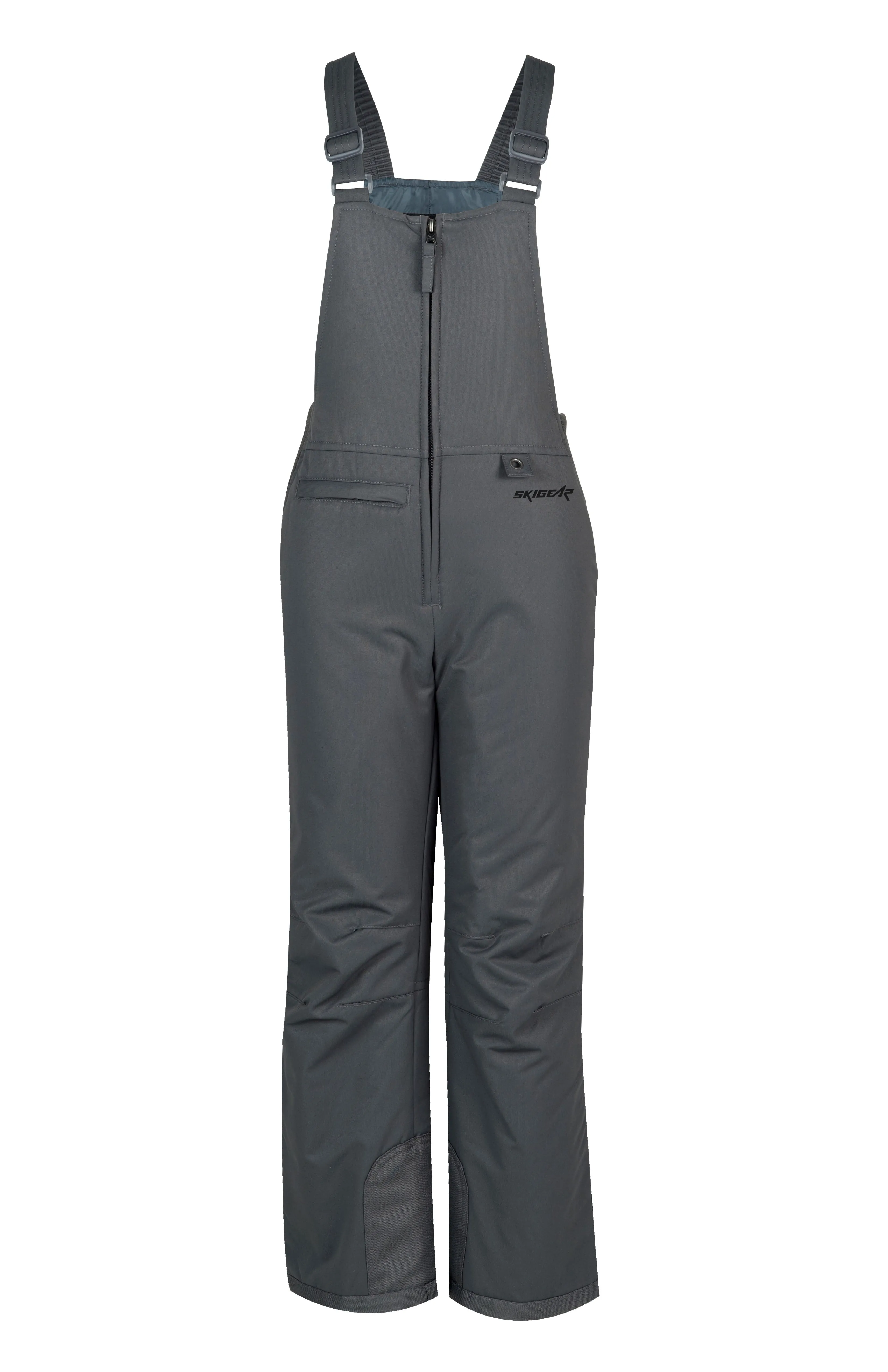 timeless by Arctix Youth Insulated Snow Bib Overalls - Xlarge, Charcoal