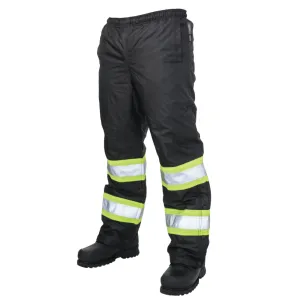 Tough Duck® Hi-Vis  Pull-On Poly Oxford Insulated Safety Pant - S614