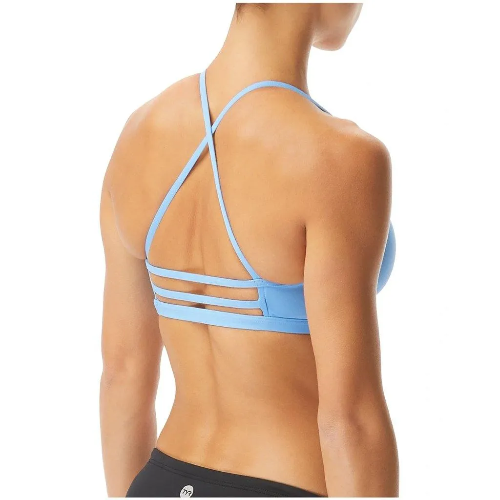 TYR Light Blue Trinity Top