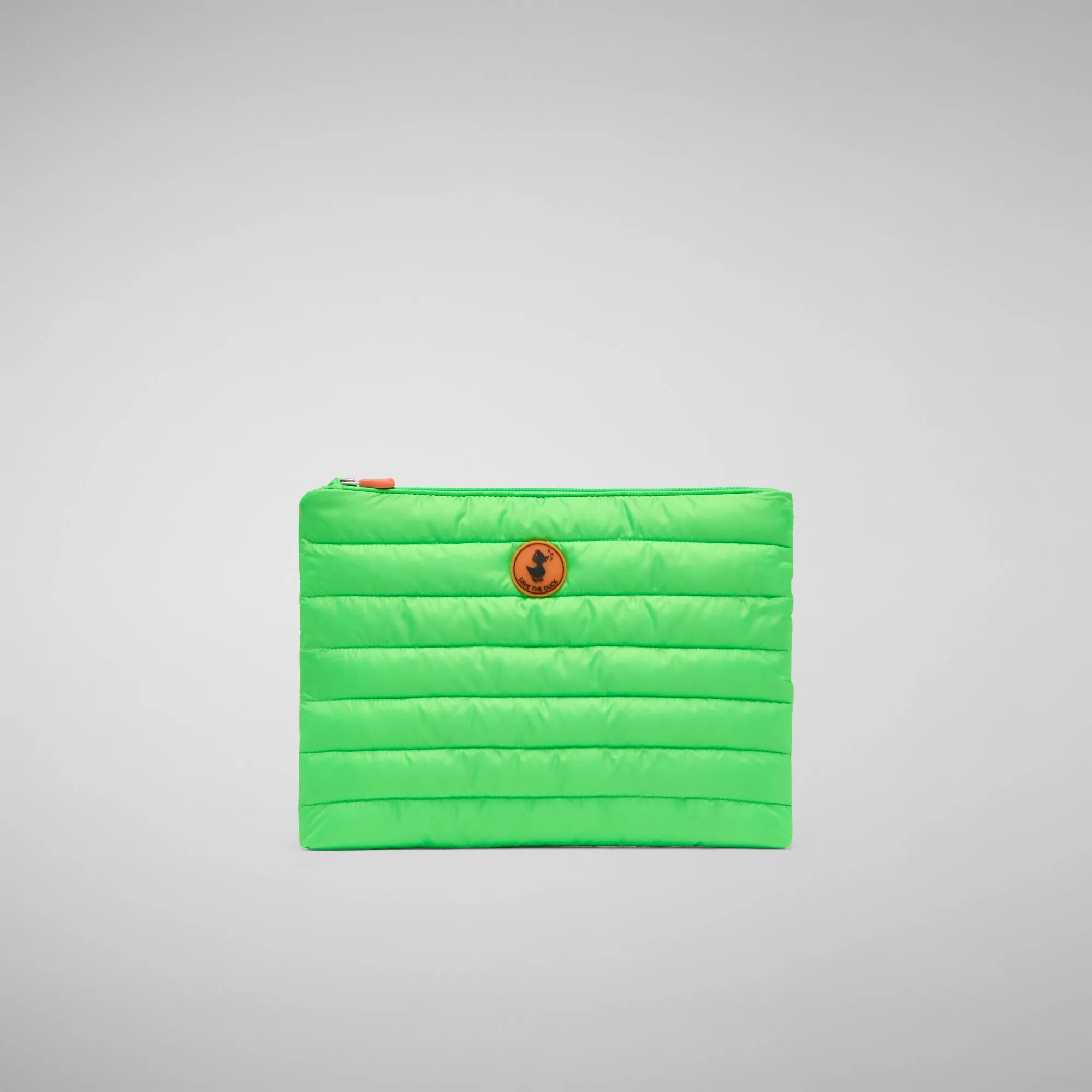 Unisex Solane Pouch in Fluo Green