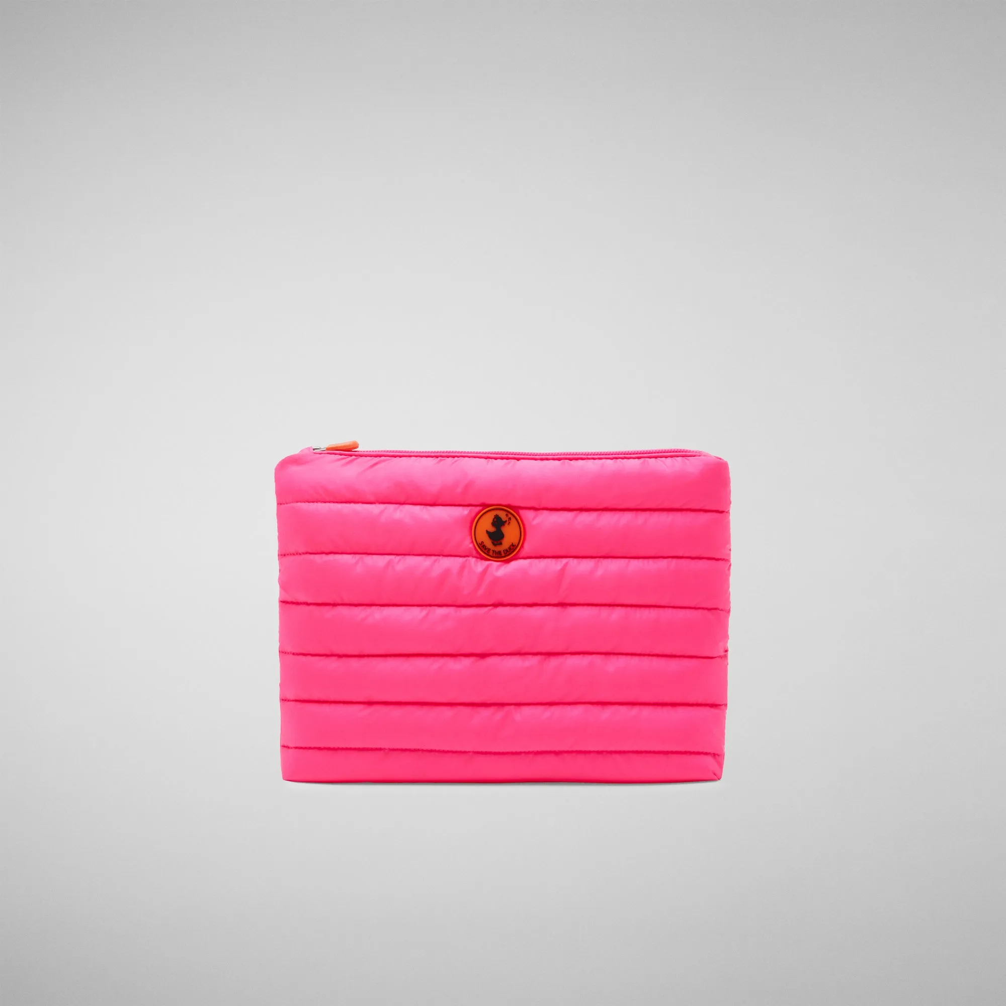 Unisex Solane Pouch in Fluo Pink