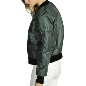 VenusFox Fashion Bomber Pilot Jacket